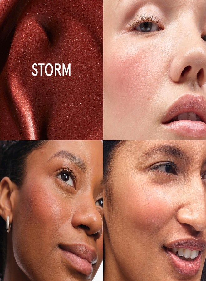 Glossier Cloud Paint Cream Blush for Cheeks, Sheer, Buildable Finish, Storm - Image 2