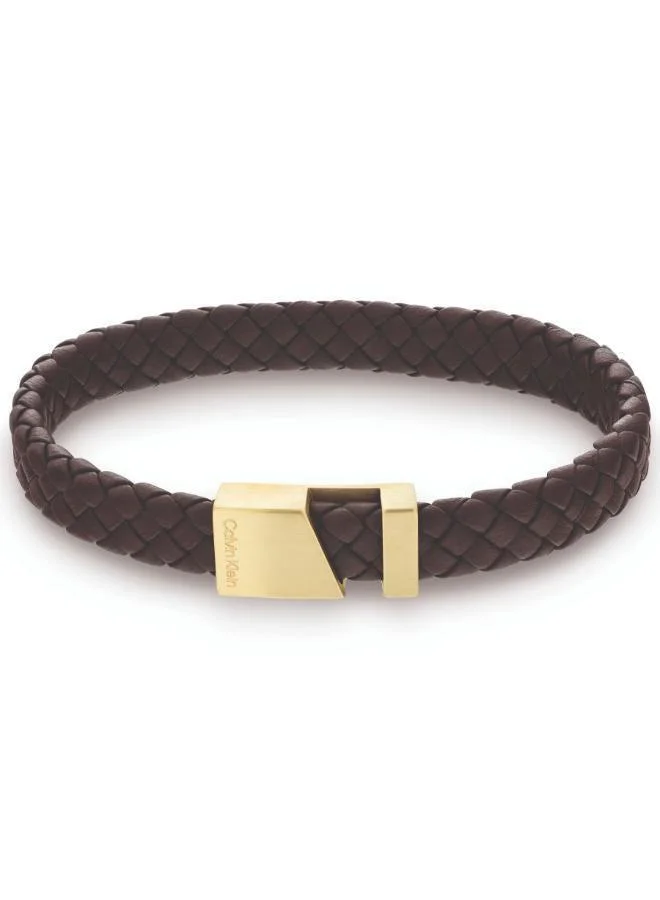 CALVIN KLEIN LEATHER BRACELET