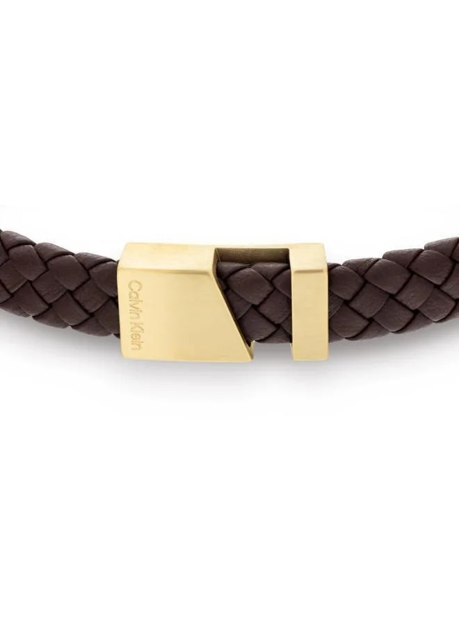 CALVIN KLEIN LEATHER BRACELET