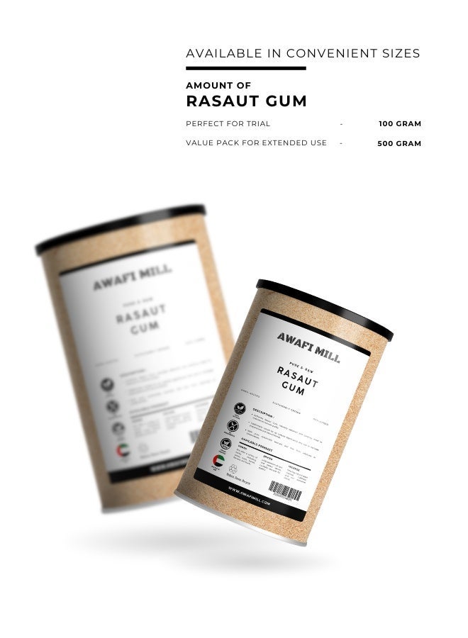 AWAFI MILL Rasaut (Rasot) Gum — Berberis aristata Extract Resin - 500 g | 17.6 Oz - Image 5