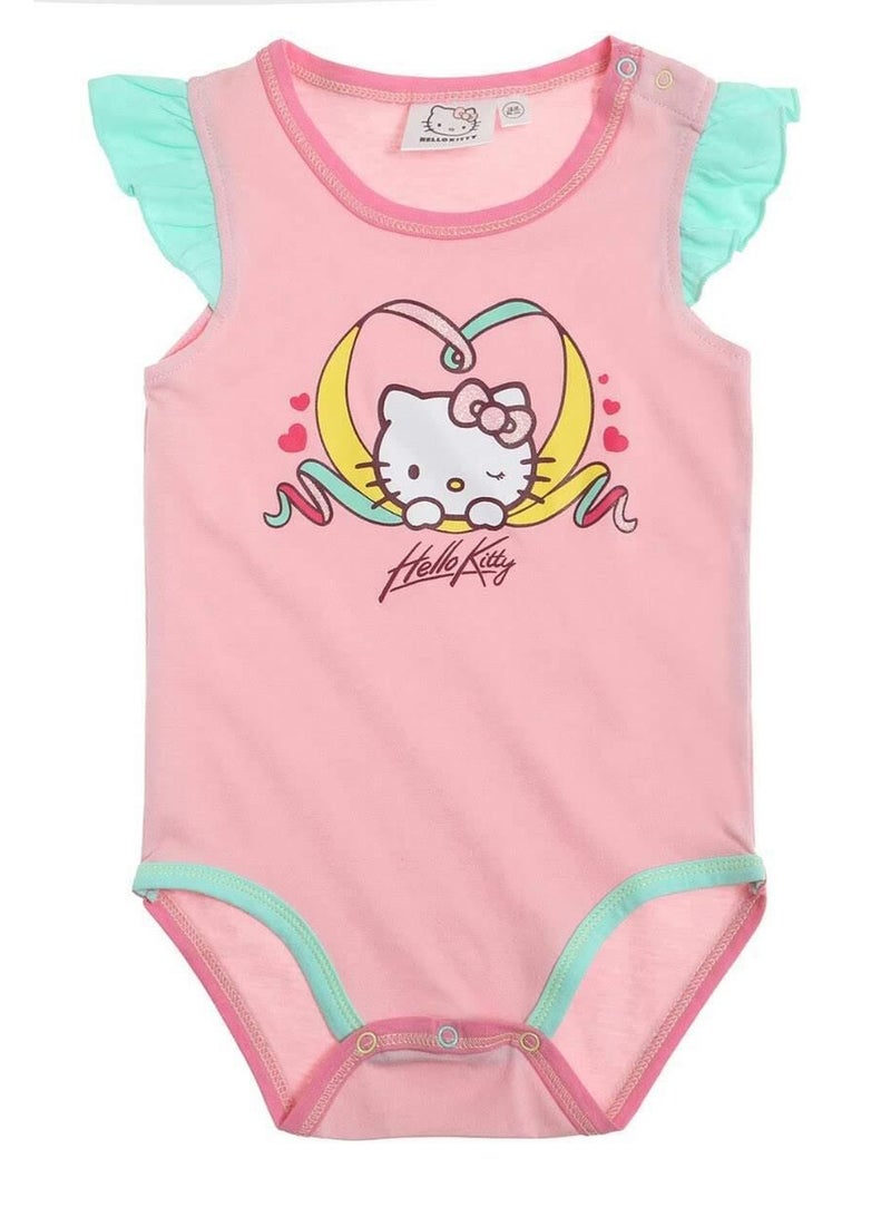 hello kitty baby body Girls Cotton Bodysuit - Image 1