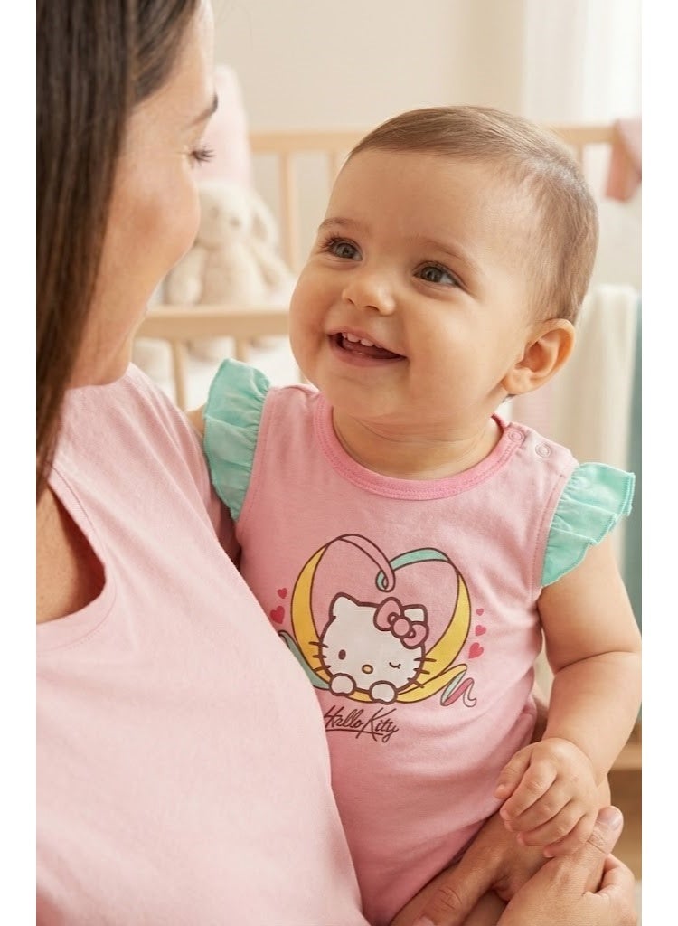 hello kitty baby body Girls Cotton Bodysuit - Image 2