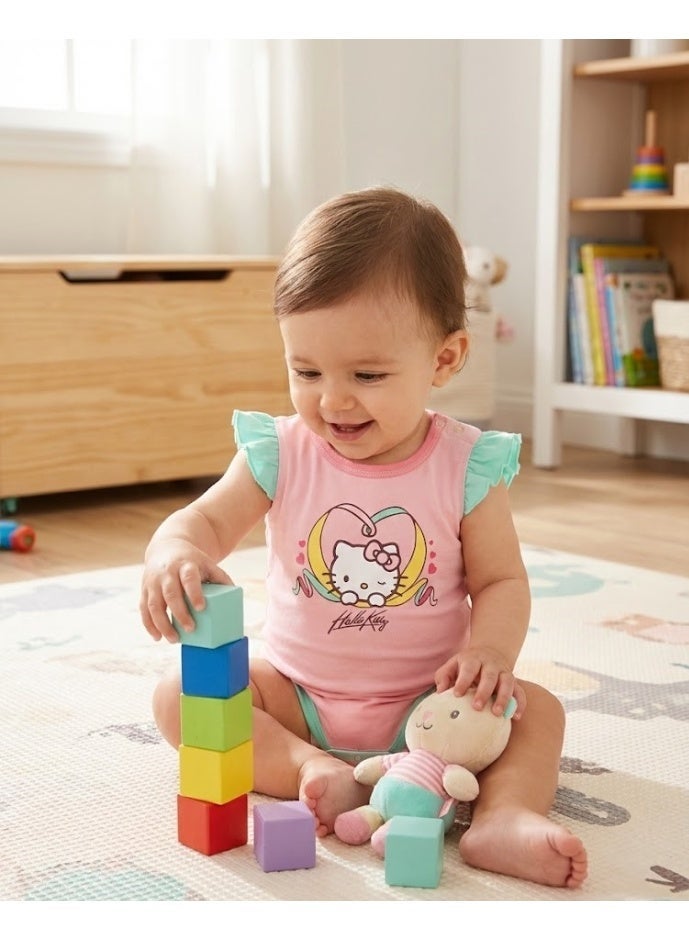 hello kitty baby body Girls Cotton Bodysuit - Image 3