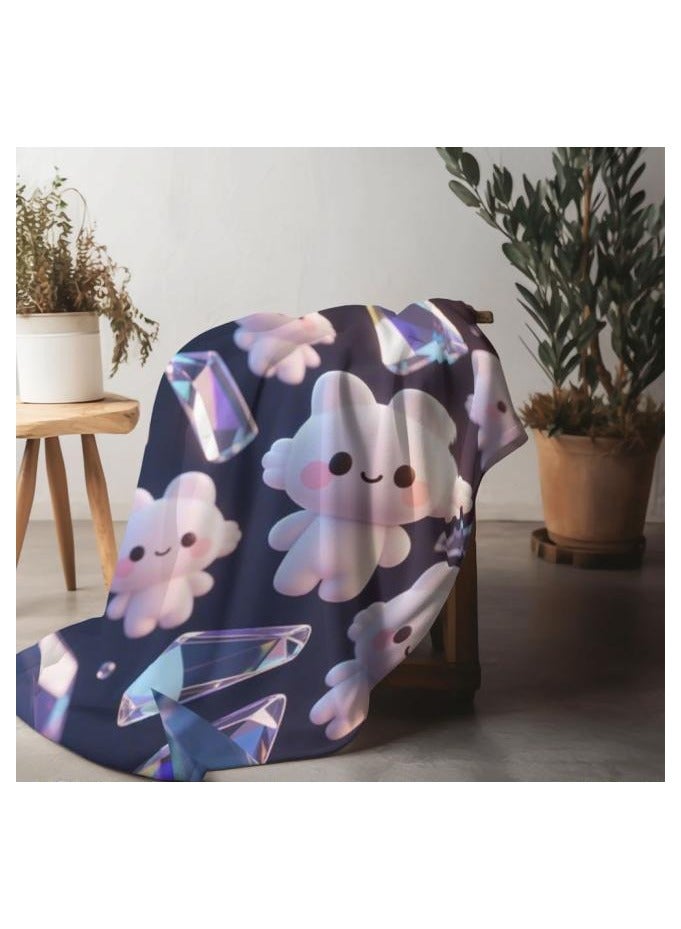 general Flannel thin blanket (warm and comfortable, suitable for sleep, gaming, dust removal and sandproof) 150cm*200cm - 273 - Image 5