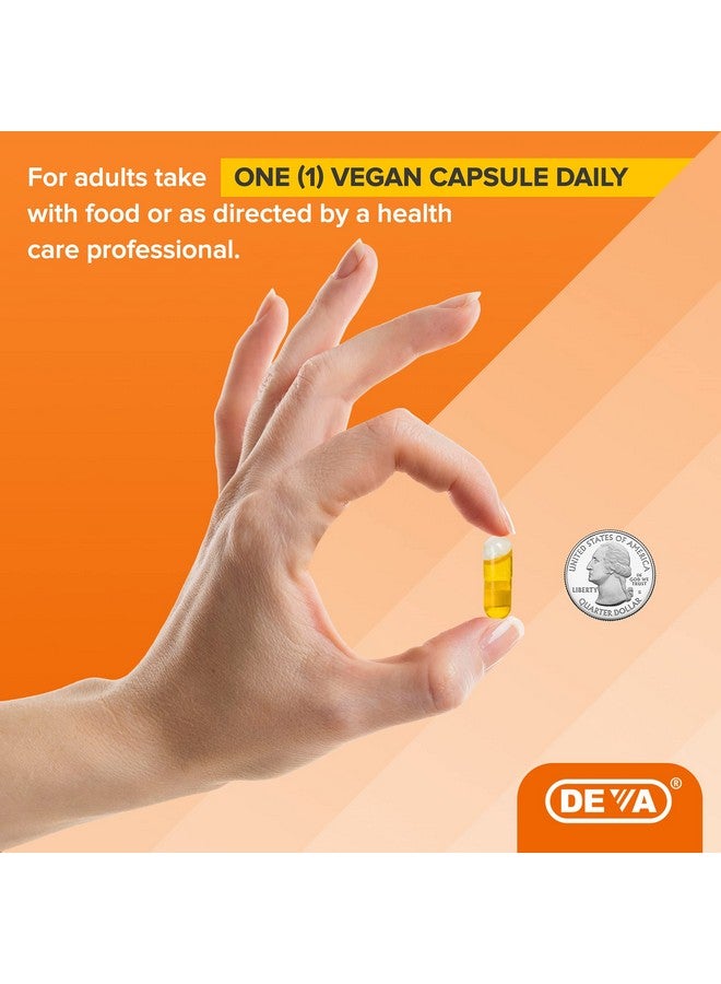 Deva Vegan Omega-3 Flaxseed Oil Supplement - 1000 MG Per Serving - Cold-Pressed & Unrefined - Fish Oil Alternative - with Omega-3 ALA - 90 Capsules, 12-Pack - Image 5