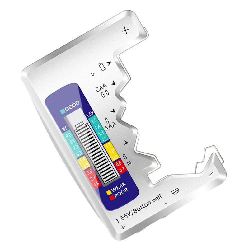 Digital Display Battery Tester For AA AAA C D N 9V 1 55V Portable Household Automotive - Image 2