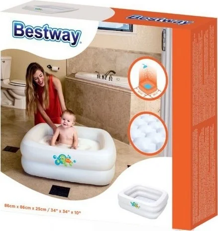 بست واي Pool Inflatable Base Square 86x86x25 cm