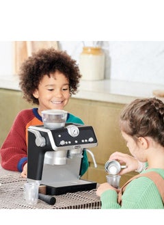 CASDON De'Longhi Barista Coffee Machine: Toy Kitchen Playset With Moving Parts, Realistic Sounds, And Magic Coffee Reveal, For Kids Aged 3+, Silver And Black  - Image 3