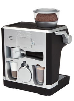 CASDON De'Longhi Barista Coffee Machine: Toy Kitchen Playset With Moving Parts, Realistic Sounds, And Magic Coffee Reveal, For Kids Aged 3+, Silver And Black  - Image 5