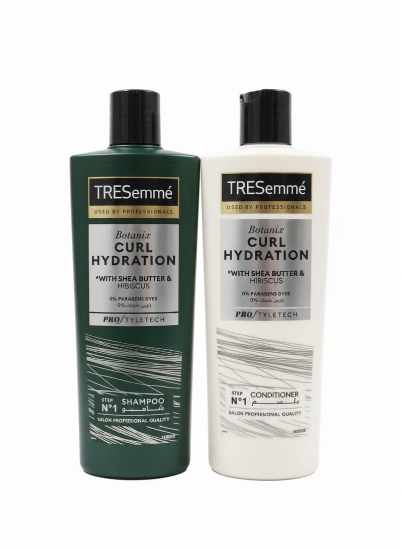 TRESemmé Shampoo + Conditioner for Curly Hair 400ml