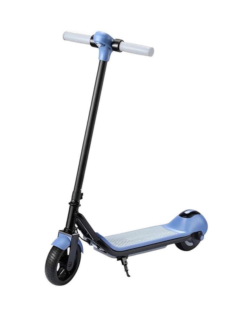 Shard Kids Electric Scooter - 24V Foldable Design | Headlight, Floor Atmosphere Lamp & Rear Lamp Belt | Bluetooth Connectivity | 110W Brushless Motor | Blue Color | Safe & Fun for Kids  - Image 2