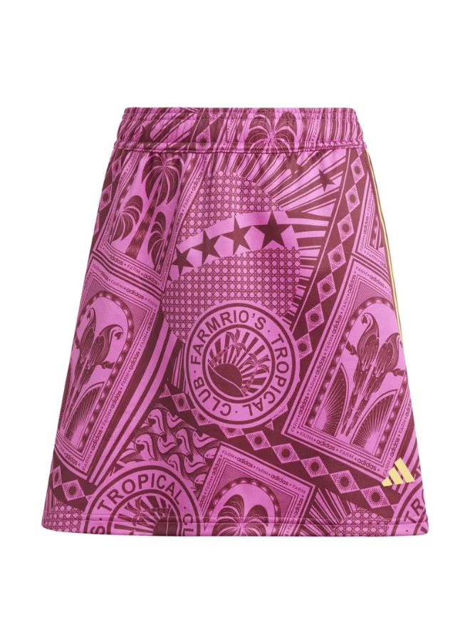 اديداس adidas FARM SKIRT Pink Training SKIRT for Women - 2XS
