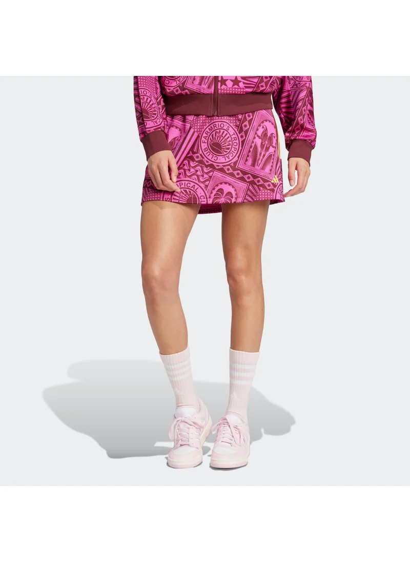 adidas Originals FARM SKIRT Pink Training SKIRT for Women - 2XS
