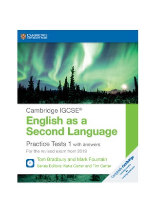Cambridge IGCSE English As A Second Language Practice Tests 1 With Answers And Audio CDs 2 Paperback - pzsku/ZAFB50CE4EFDFEB452723Z/45/_/1722522110/dfa26277-de2a-4a56-bc21-a345b7d3f209