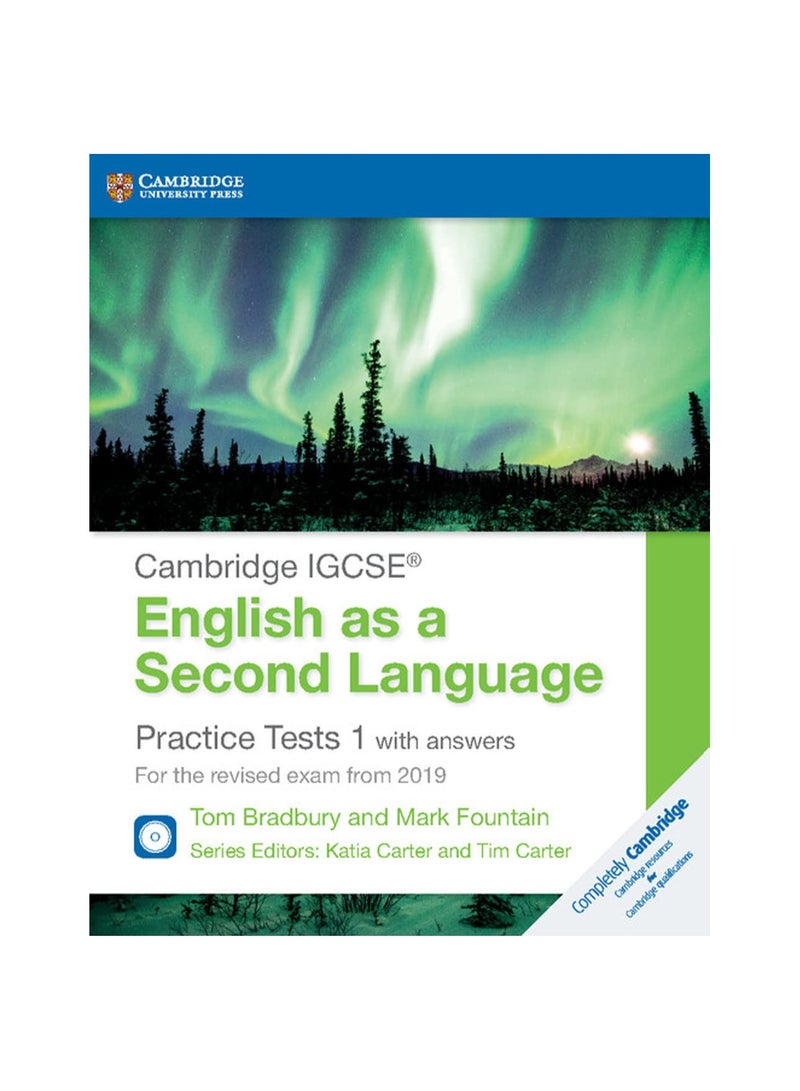 Cambridge IGCSE English As A Second Language Practice Tests 1 With Answers And Audio CDs 2 Paperback