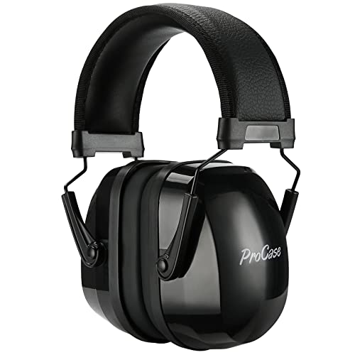 ProCase Kids Ear Protection SNR 29 dB Noise Cancelling Headphones for Autism Children Toddler Sound Proof Noise Reduction Earmuffs for Fireworks Flight Concert Black - Image 1