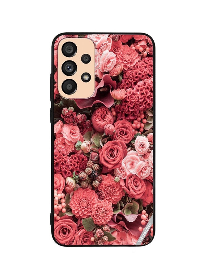 VR CREATIVE Protective Case Cover For Samsung Galaxy A72 Rose Design Multicolour - Image 1