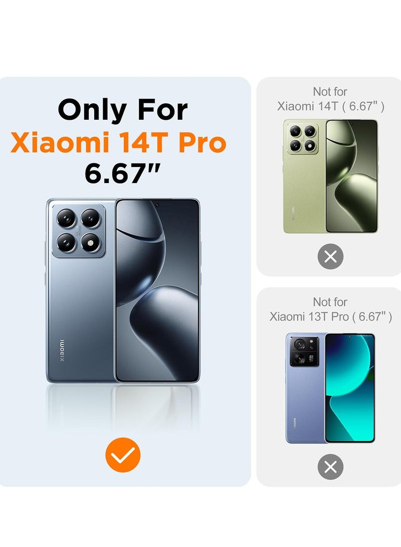 BORTONY Xiaomi 14T Pro 5G Case Cover Liquid Silicone Microfibre Interior Soft TPU Rubber Protective Case Shockproof Phone Back Cover Xiaomi 14T Pro Case - Image 2