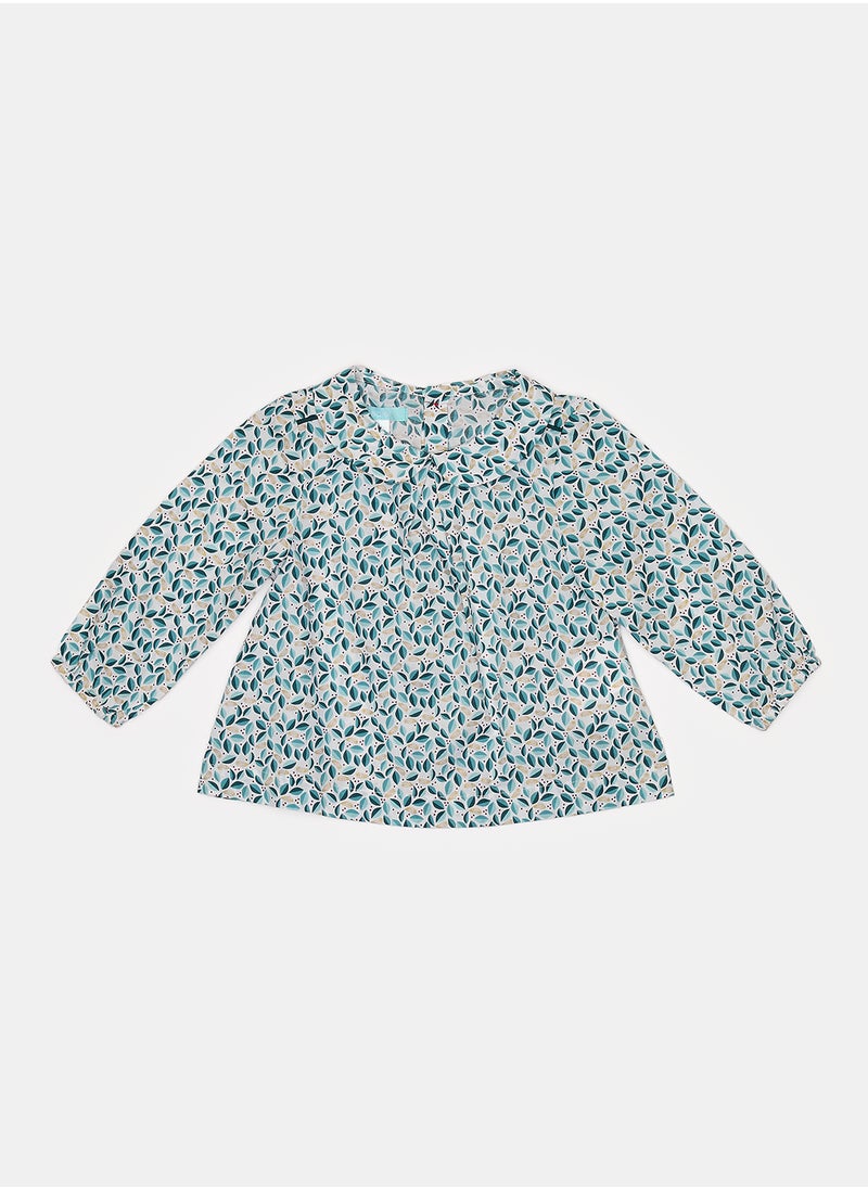 OBAIBI - Green Shirt for Girls - Image 1