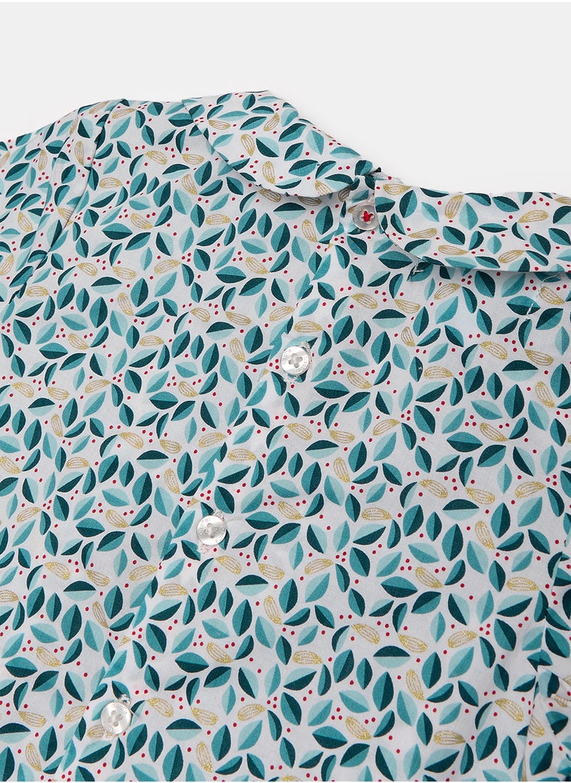 OBAIBI - Green Shirt for Girls - Image 1