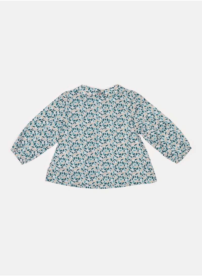 OBAIBI - Green Shirt for Girls - Image 1