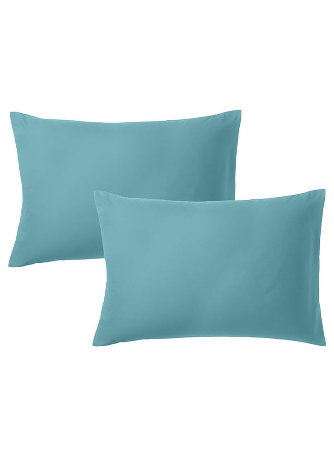 Infinitee Xclusives Premium Blue King Pillow Cases - 2 Piece Set Pillow Cover - Soft Brushed Microfiber Fabric - Pillow Cases Standard Size (20 x 40 Inches, 50 x 100 cm) by Infinitee Xclusives  - Image 1