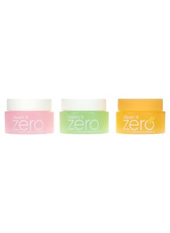 banila co. Banila Co, Best of Balms Trio, Clean it Zero Cleansing Balms, 3 Pack, 0.84 fl oz (25 ml) Each  - Image 1