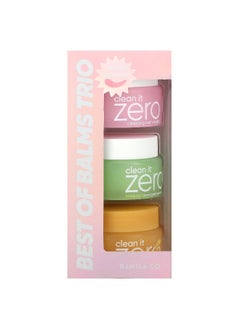 banila co. Banila Co, Best of Balms Trio, Clean it Zero Cleansing Balms, 3 Pack, 0.84 fl oz (25 ml) Each  - Image 2