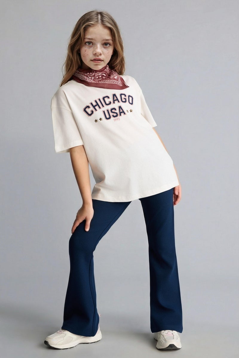DeFacto Beige Girl 2 piece Set Casual - Image 1