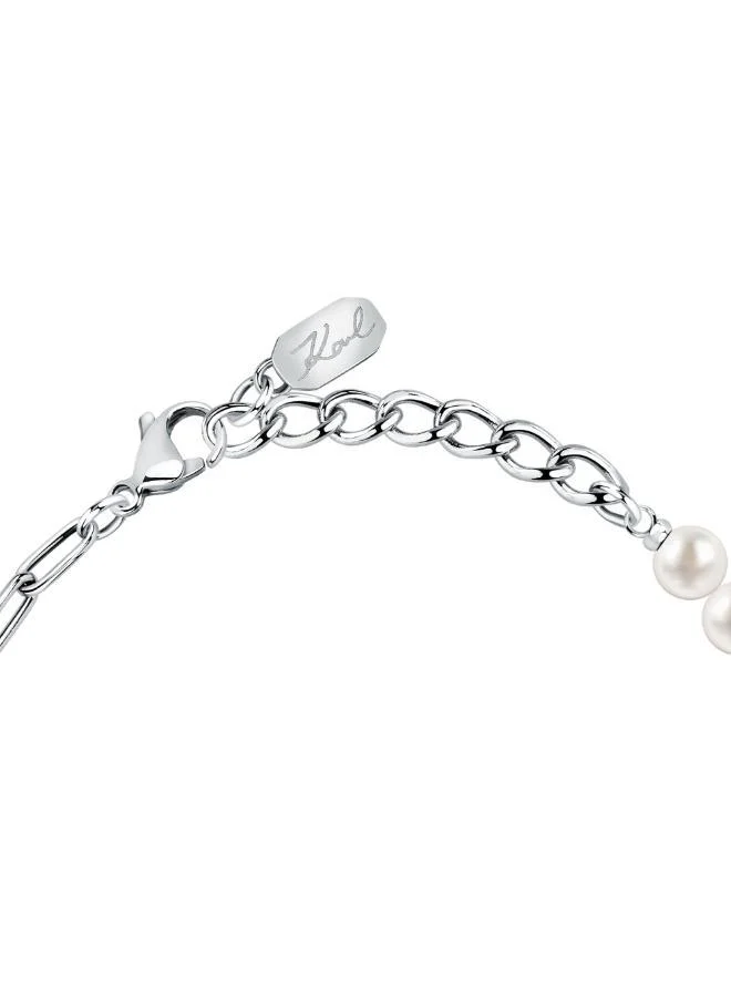 Karl Lagerfeld  Klayr08 Pearl Bracelet  | Best Price UAE
