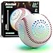 HYES Light up Baseball with LED Rechargeable 9 Lighting Modes Glow in The Dark Baseball Gifts for Boys 812 Official Size Leather Weighted Balls for Day Night Indoor Outdoor Sport Game - Image 2