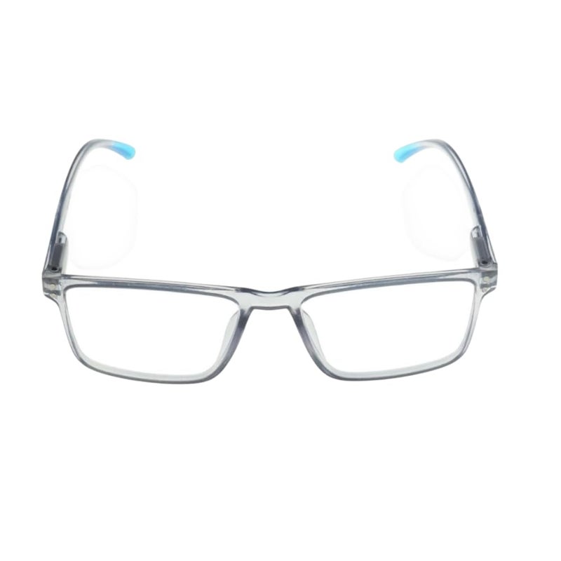 Lens+ Lensplus Square TR Full Rim Eyeglasses with Blue Cut Lightweight Unisex Eyewear for Men & Women | Stylish Computer & Daily Use Frame - Image 1