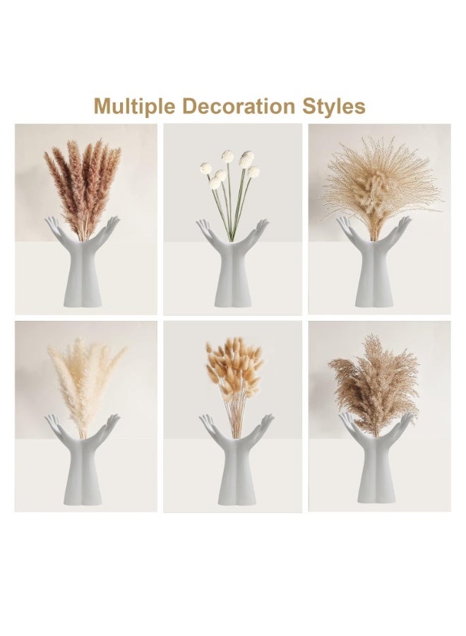 ميراج بوتانيكس 105 جهاز كمبيوتر شخصي طبيعي مجفف بامباس العشب بوهو ديكور المنزل باقة الزهور المجففة باقة الزهور الزفاف الترتيبات الزهرية ديكورات المنزل - Image 4