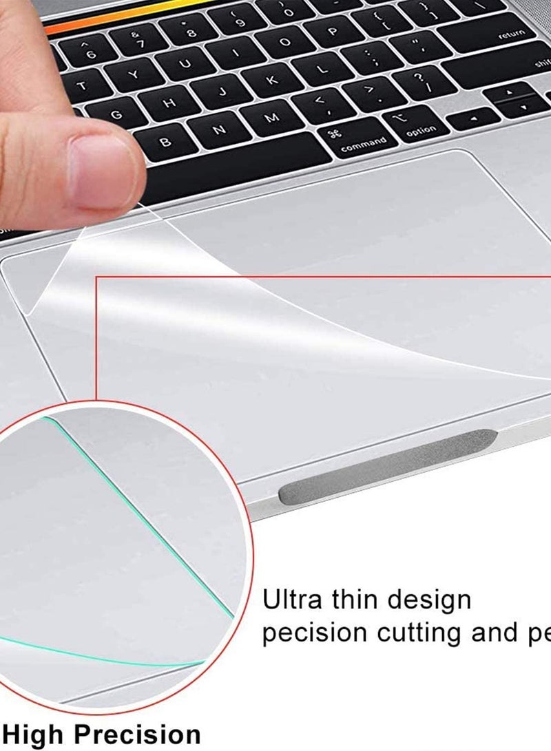 2PCS MacBook Air 13 inch 2025 M4 Chip A3240/ 2024 M3 Chip A3113 /2022 M2 chip A2681 Trackpad Protector Skin Accessories, Anti-Scratch Touchpad Cover Compatible Apple Laptop with Touch ID ,Clear - Image 5