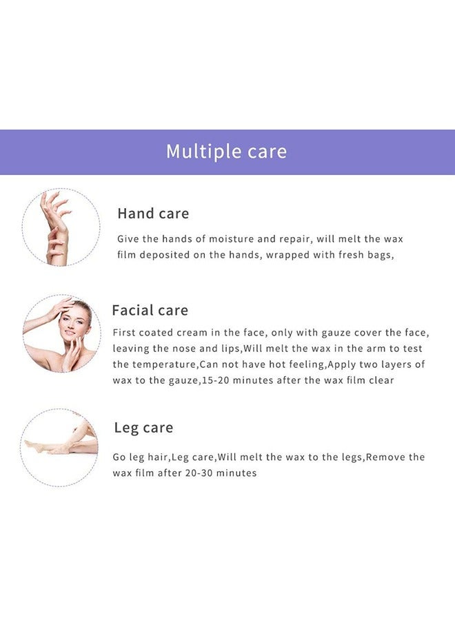 Pro-Wax100 Electric Hair Removal Wax Heater (Multicolour) with Hair Removal Hot Wax  and 10 Wooden Sticks (No Waxing Paper Needed) - Image 4