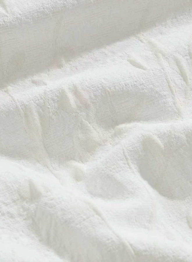 INREST Desert Sand Single Comforter Set 170 × 230 cm – Luxury 5 Pieces Jacquard Embroidered Bedding Set - Image 5