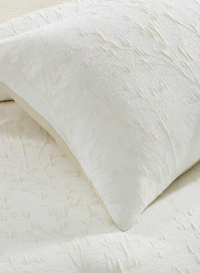 INREST Desert Sand Single Comforter Set 170 × 230 cm – Luxury 5 Pieces Jacquard Embroidered Bedding Set - Image 3