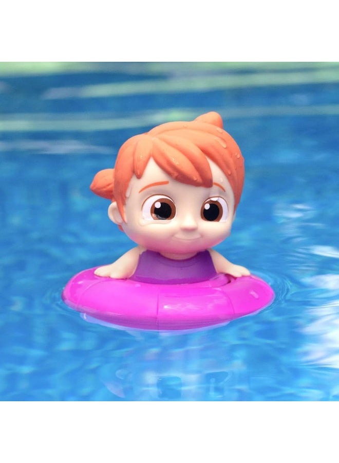 Jazwares CoComelon Floating Pool & Bath Toys 3-Pack - Includes JJ, Cody & YoYo - Officially Licensed - Water Figure Playset for Summer Swimming & Tub - Gift for Toddlers, Preschoolers & Kids, 18mo+ - Image 1