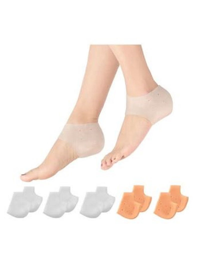 AGD 5 Pair Of Breathable Anti Drying Gel Heel Protectors - Image 1