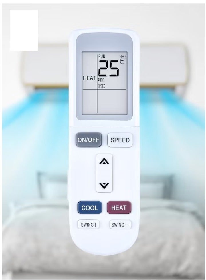 TIGER New Remote Control for AUX, Rinnai, Akai, Besat, Shownic, Frego Air Conditioners - Compatible with YKR-L/101E, YKR-L/102E, YKR-L/103E Models - Easy-to-Use, High-Performance Remote Control  - Image 3