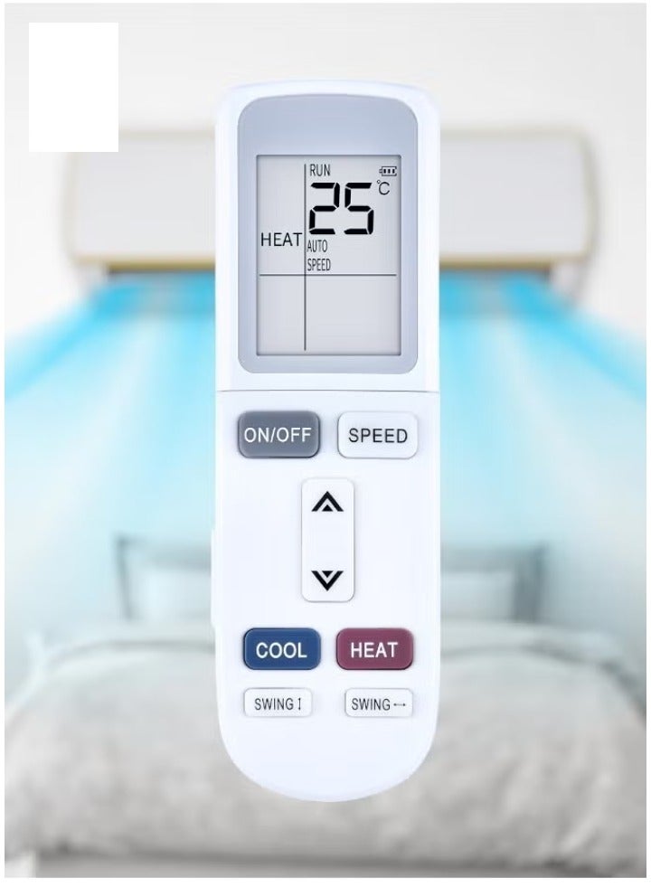 TIGER New Remote Control for AUX, Rinnai, Akai, Besat, Shownic, Frego Air Conditioners - Compatible with YKR-L/101E, YKR-L/102E, YKR-L/103E Models - Easy-to-Use, High-Performance Remote Control  - Image 4