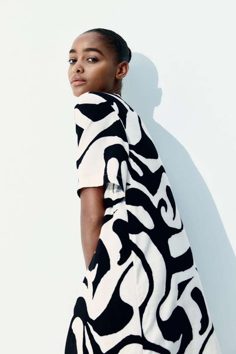 H&M Viscose tunic dress