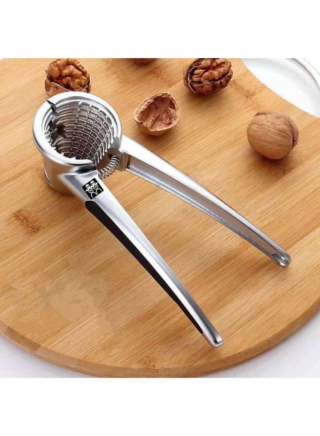 Heavy-duty metal nutcracker with a comfortable handle - Image 1