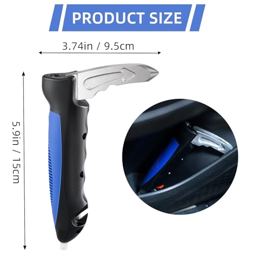 Styxon Car Assist Handle, Elder Cane-Portable Vehicle Support Grab Bar Automotive Door Transfer Haddicapped Assistance 2 In 1 Mobility Standing Aid, Able (Pack-1) - Aluminium,Pull Handle,Polished - Image 2