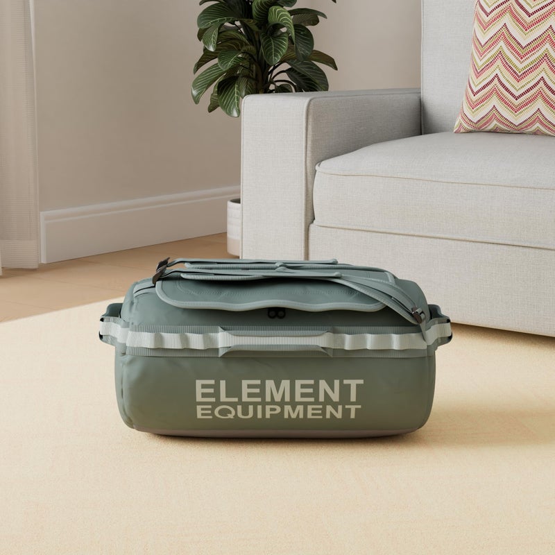 Element Equipment Trailhead Duffel Bag Shoulder Straps Waterproof Olive/Green Medium - Image 2