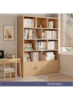 keke Multi-Layer Storage Bookshelf Rack Stylish Living Room Home Storage & Display Cabinet  - Image 2