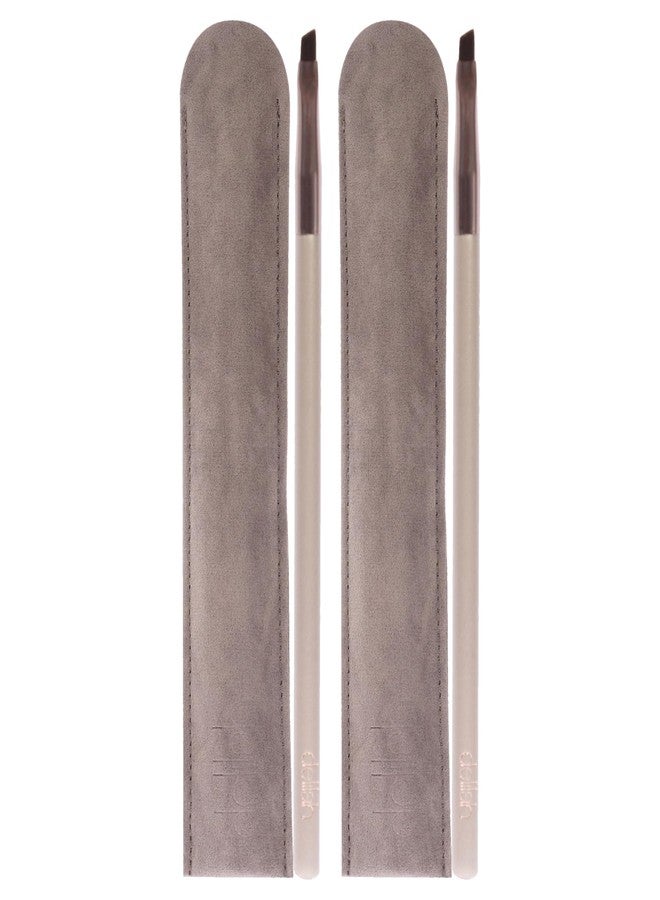 delilah  Angled Liner Brush by Delilah for Women - 1 Pc Brush - Pack of 2 - Image 1