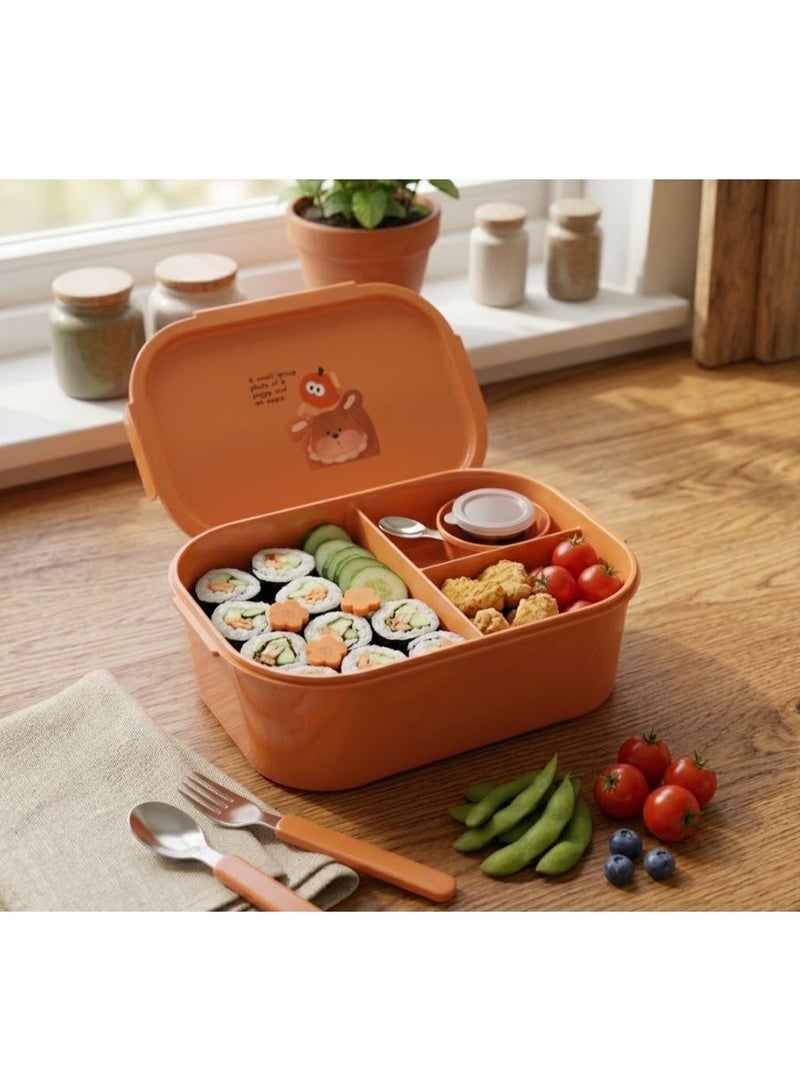 AREEN Lunch Box – Perfectly Sized for Meals, Leak-Proof, Dishwasher Safe, and BPA-Free - Image 1