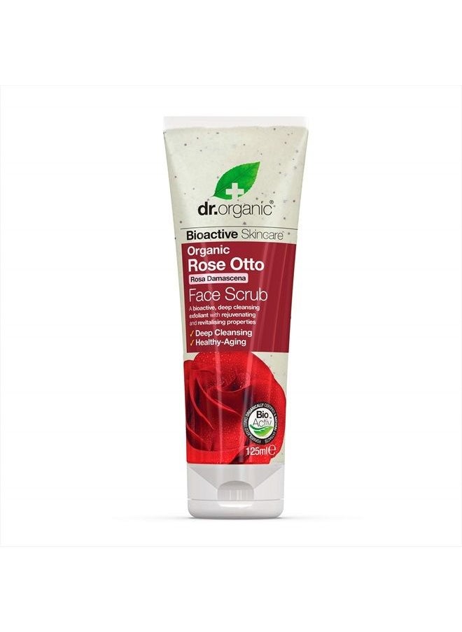 dr.organic Organic Doctor Organic Rose Otto Face Scrub, 4.2 fl.oz.  - Image 1