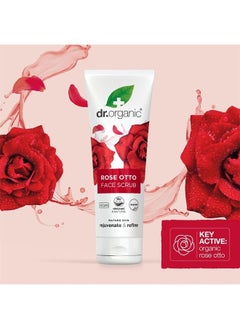 dr.organic Organic Doctor Organic Rose Otto Face Scrub, 4.2 fl.oz.  - Image 3